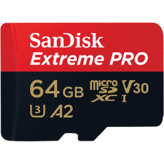 SanDisk Extreme Pro microSDXC 64GB 170 90 MB s