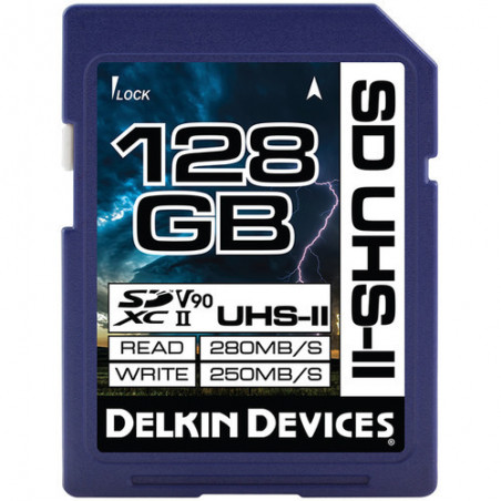 Karta pamięci DELKIN 128GB SDXC 633X UHS-II MFR