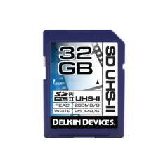 Karta pamięci DELKIN 32GB SDHC UHS-II CINEMA SD