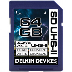 Karta pamięci DELKIN 64GB SDXC UHS-II CINEMA SD
