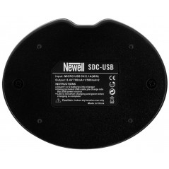 Ładowarka dwukanałowa Newell SDC-USB do akumulatorów NP-W126