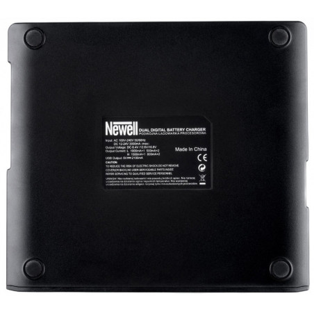 Newell DC-LCD ładowarka dwukanałowa do akumulatorów serii NP-FW
