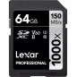 Karta pamięci LEXAR 64GB 1000X SDXC PROFESSIONAL
