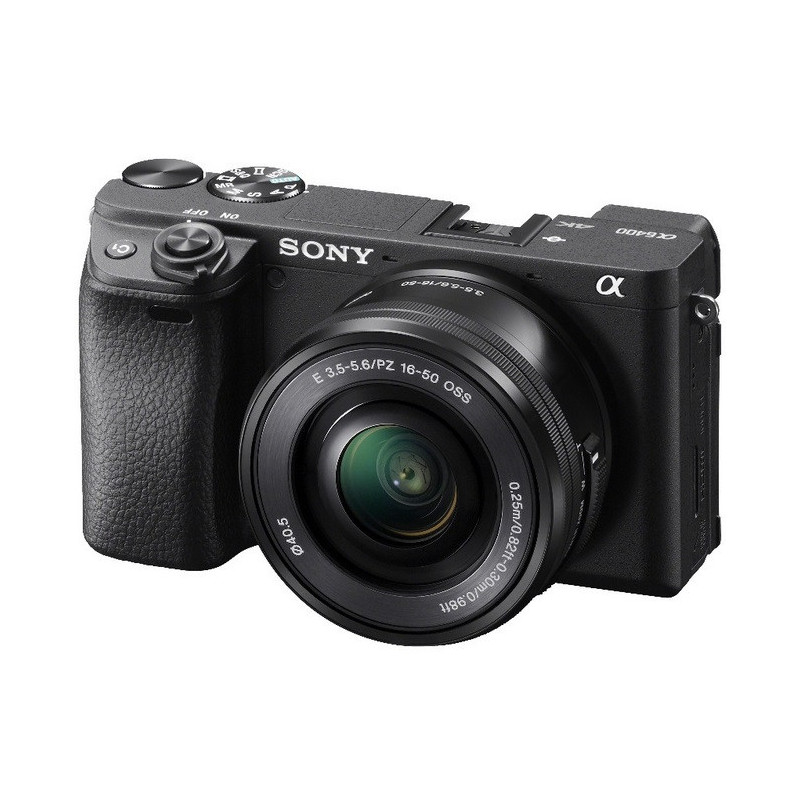 Sony A6400 z obiektywem 16-50mm f/3.5-5.6 OSS II + Sony Lens Cashback
