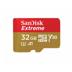 Karta pamięci Sandisk microSDHC 32 GB EXTREME 100MB/s A1 C10 V30 UHS-I U3