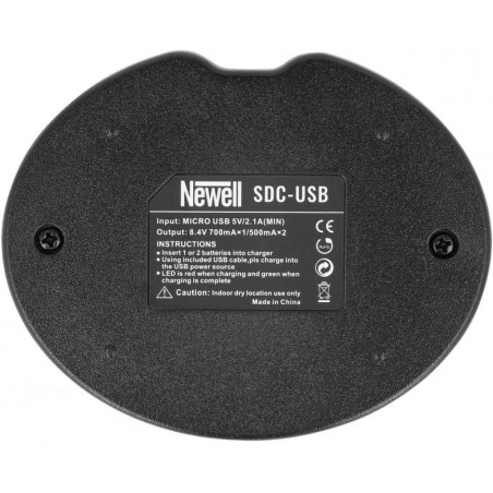 Ładowarka Newell dwukanałowa SDC-USB do Sony NP-FZ100