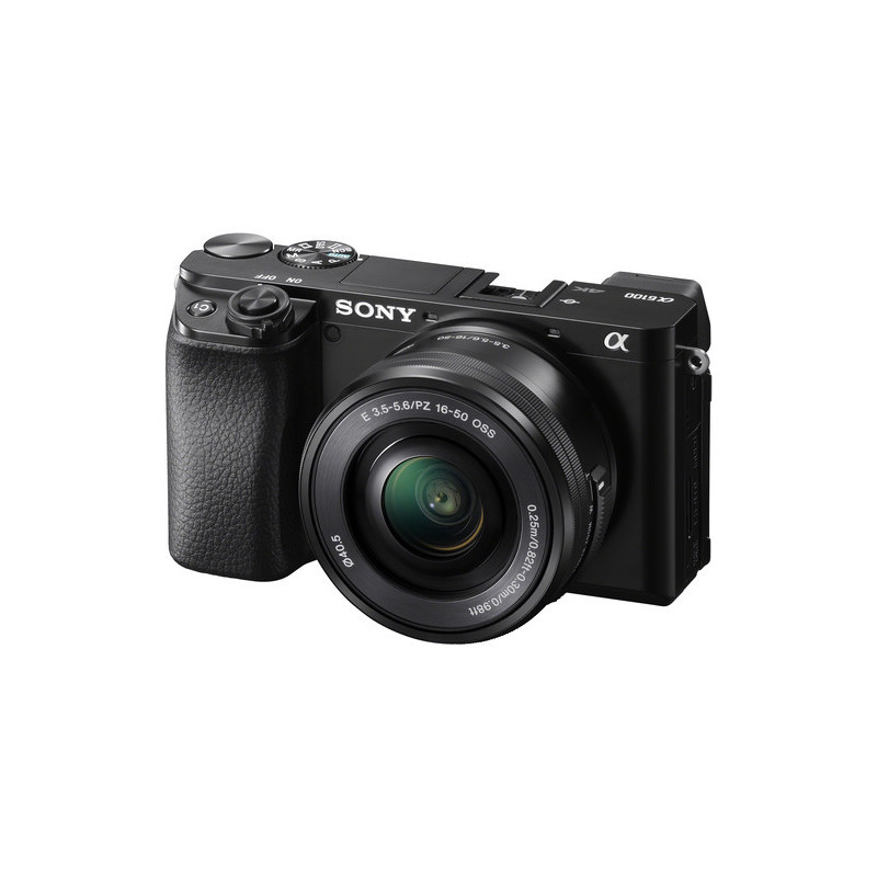 Sony A6100 + 16–50mm f/3.5–5.6