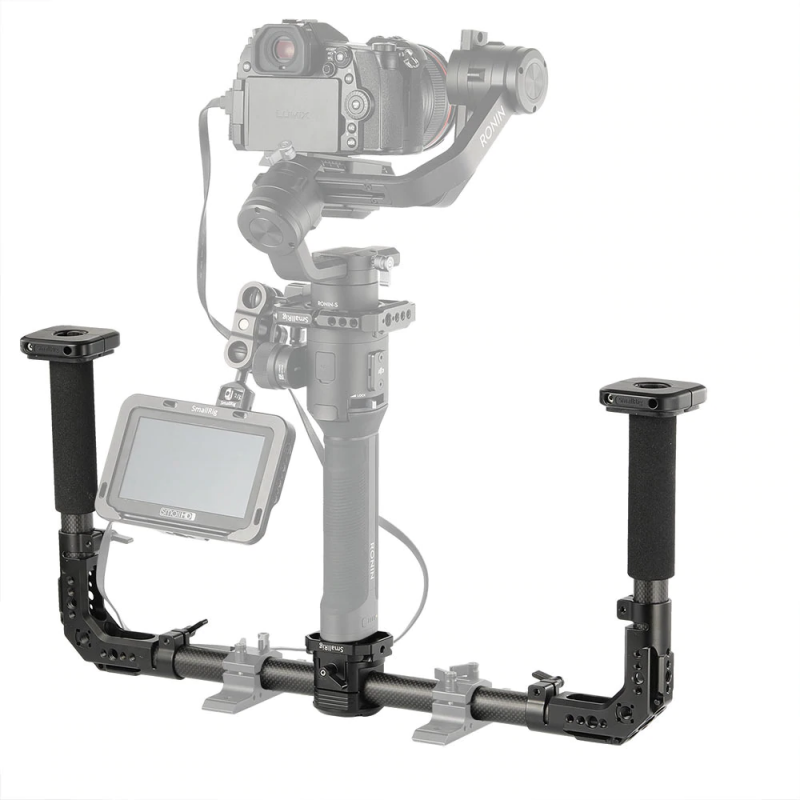 SmallRig 2210 podwójny uchwyt do ręcznego gimbala DJI Ronin S / Zhiyun Crane Series