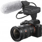 Zestaw Sony XLR-K3M z cyfrowym adapterem audio XLR i mikrofonem typu shotgun