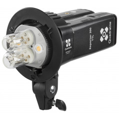 Quadralite głowica Reporter 200 Twin Head S-holder
