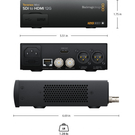Blackmagic Teranex mini - SDI to HDMI 12G