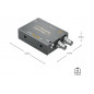 Blackmagic Mini Converter Optical Fiber 12G bez wkładki SFP