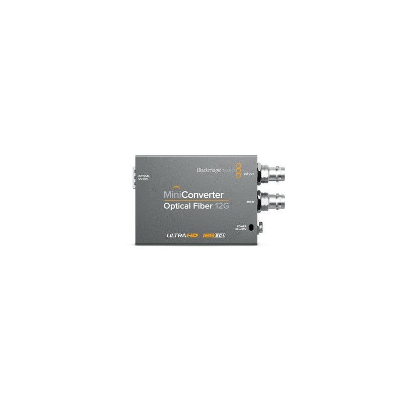Blackmagic Mini Converter Optical Fiber 12G bez wkładki SFP