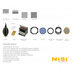 NiSi zestaw filtru systemu 100mm Starter kit III Plus V6 z NC CPL