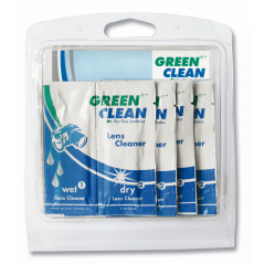 Green Clean zestaw ściereczek do czyszczenia optyki mokra + sucha (GCLC-7010-10)
