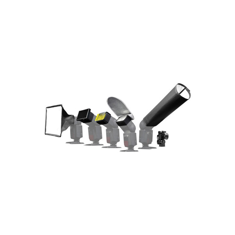 Hahnel Universal Flash Kit - zestaw 6 modyfikatorów światła