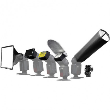 Hahnel Universal Flash Kit - zestaw 6 modyfikatorów światła