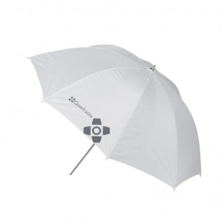 Quadralite parasolka biała transparentna 91cm