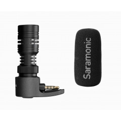 Saramonic SmartMic+ mikrofon pojemnościowy do smartfonów ze złączem mini Jack TRRS