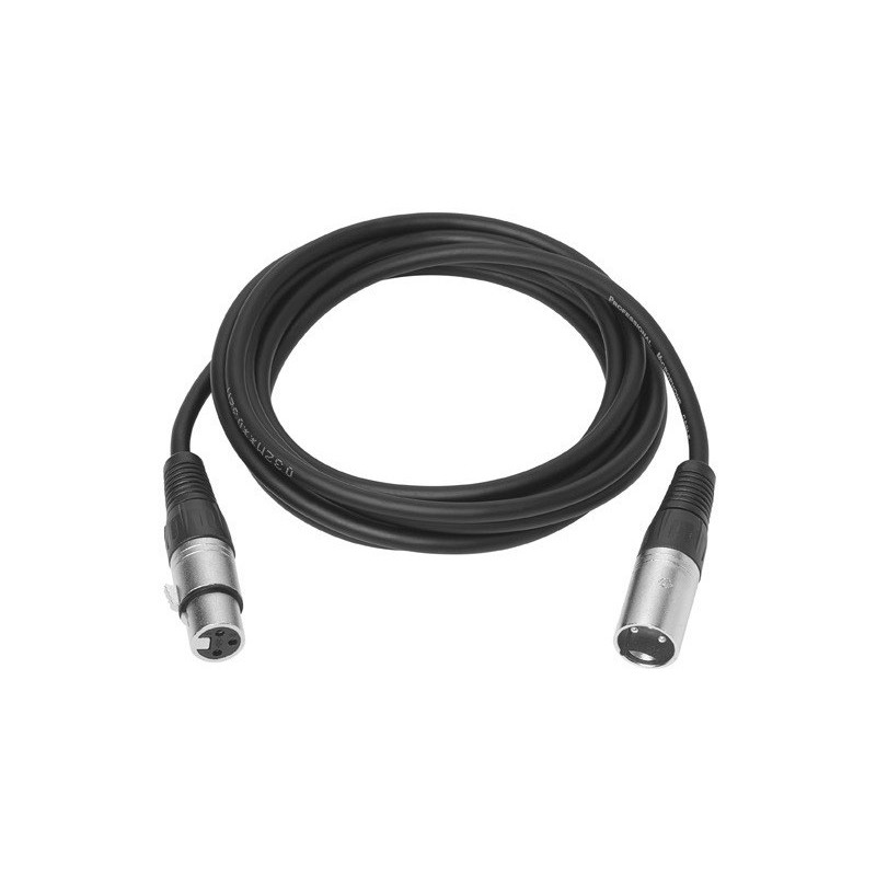 Vivolink XLR M/F cable 10 m  Black