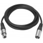 Vivolink XLR M/F cable 15 m  Black