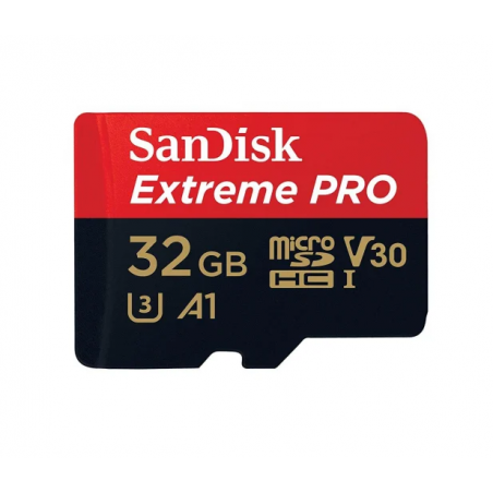 Karta pamięci SanDisk Extreme Pro microSDXC 32GB 100/90 MB/s C10 V30 A1