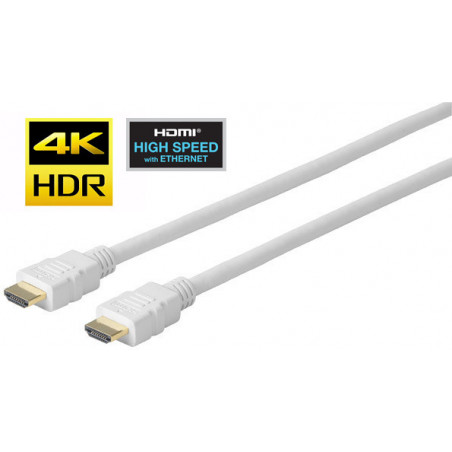 Vivolink Pro HDMI  White Cable 10 Meter