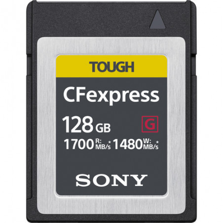 Karta pamięc Sony 128GB CFexpress typu B TOUGH R1700/W1480