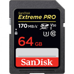 Karta pamięci SanDisk Extreme PRO 64GB SDXC Class 10 UHS-I U3