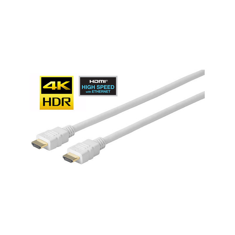 Vivolink Pro HDMI Cable White 7.5m