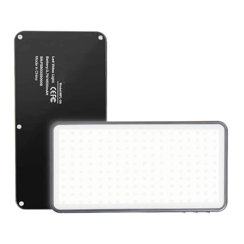 Manbily MFL-06 Mini 4500mAh CRI 96 Ultra cienka jasna lampa z funkcją PowerBank + głowica kulowa GRATIS!