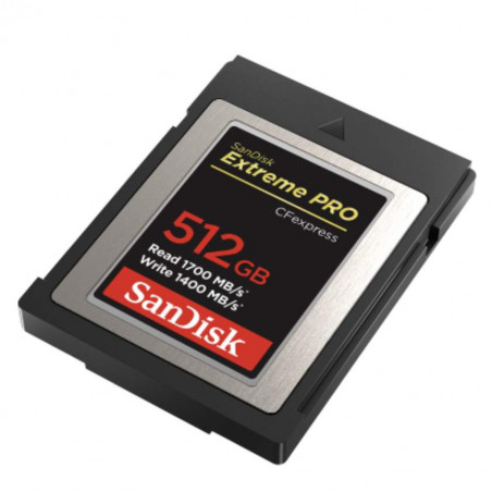 Karta pamięci Sandisk CFexpress TYP B Extreme Pro 512GB 1700/1400 MB/s