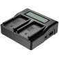 Ładowarka Mini DV DUAL dla NP-F550/970 Sony
