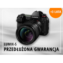 Panasonic gwarancja + 3 lata dla aparatów Lumix S (EGDSCLUM-S3)