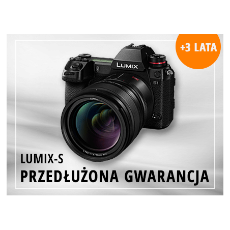 Panasonic gwarancja + 3 lata dla aparatów Lumix S (EGDSCLUM-S3)