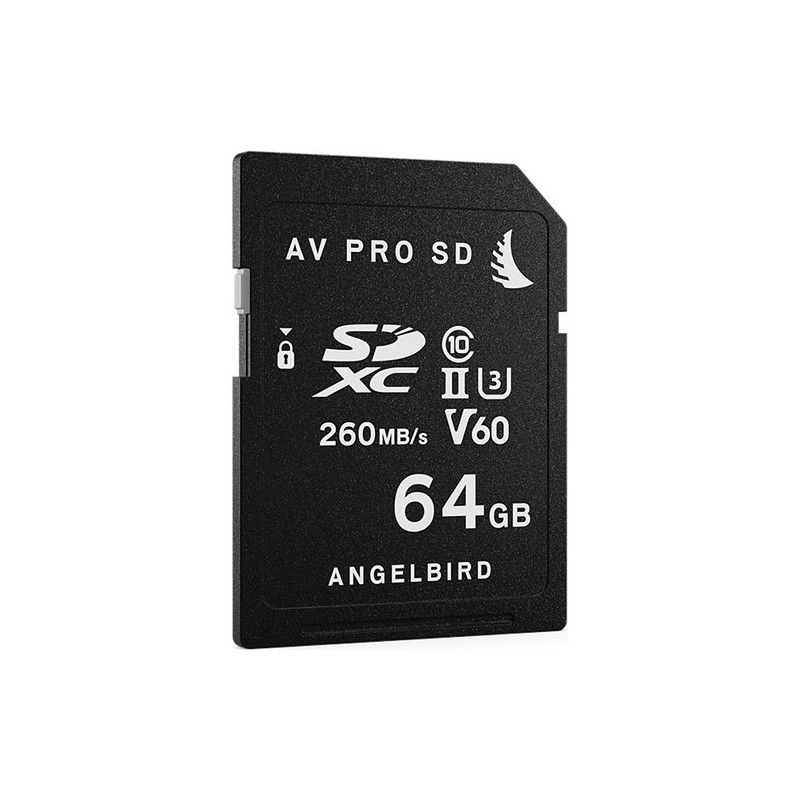 Karta Pamięci Angelbird AV PRO SD MK2 64GB V60 | 1 PACK (AVP064SDMK2V60)