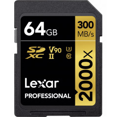 Karta pamięci Lexar 64GB x2000 Professional SDXC | czytnik kart Lexar 3 w 1 za 1zł