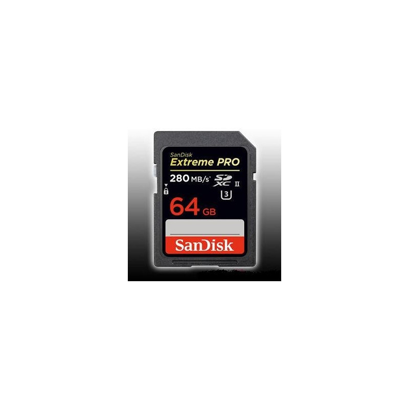 Karta pamięci SANDISK Extreme PRO 64GB SDXC Class 10 UHS-II 4K U3