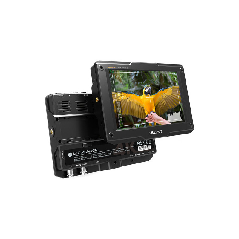 Lilliput H7S 7" 4K HDMI/3G-SDI Ultra-Bright monitor podglądowy