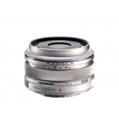 Olympus M.ZUIKO DIGITAL ED 17mm f/1.8 srebrny