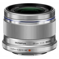 Olympus M.ZUIKO DIGITAL 25mm f/1.8  srebrny