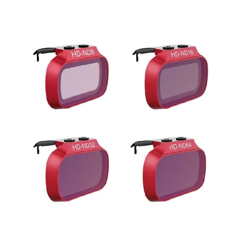 Zestaw filtrów ND 8/16/32/64 do DJI Mavic Mini / DJI Mini 2 (P-12A-019) Zestaw filtrów ND 8/16/32/64 do DJI Mavic Mini / DJI Mini 2 (P-12A-019)