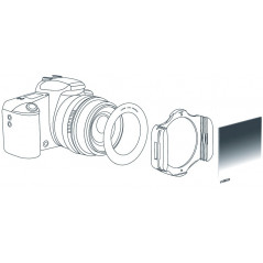 Adapter pierścienia systemu 58mm do systemu Cokin Z-PRO