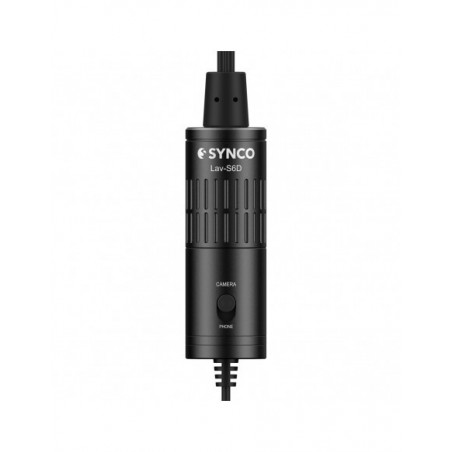 Synco S6D mikrofon krawatowy podwójny (Lav-S6D)