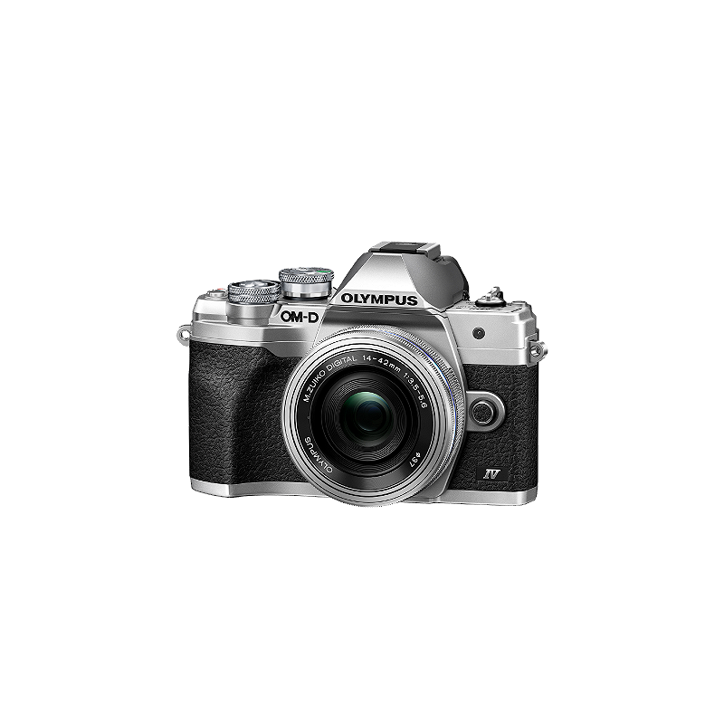 Olympus OM-D E-M10 Mark IV srebrny + ob. 14-42 EZ