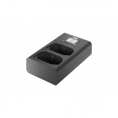 Ładowarka dwukanałowa Newell DL-USB-C do akumulatorów DMW-BLK22
