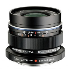 Obiektyw Olympus M.ZUIKO ED12mm1:2.0 czarny