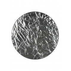 GlareOne Blenda 2w1 srebrno-biała, 60cm