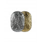 GlareOne Blenda 2w1 srebrno-złota, 60x90cm