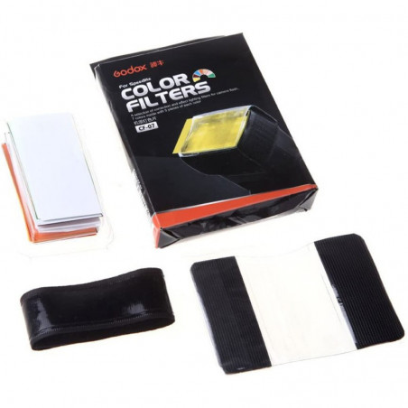 Godox CF-07 zestaw filtrów kolorowych do Speedlite